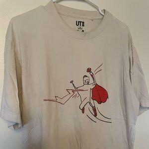 UNIQLO Basquiat Warner Bros Superman Size M